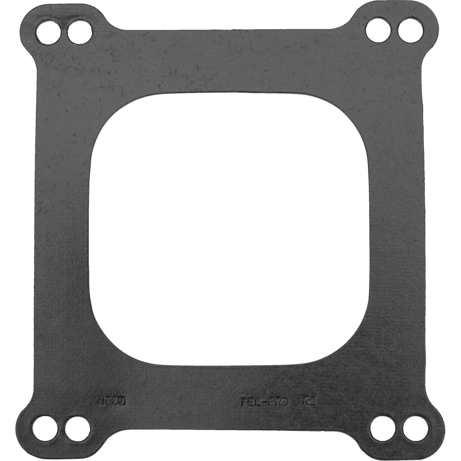 Fel-Pro 1900 Carburetor Mounting Base Gasket, 4 Barrel, Open