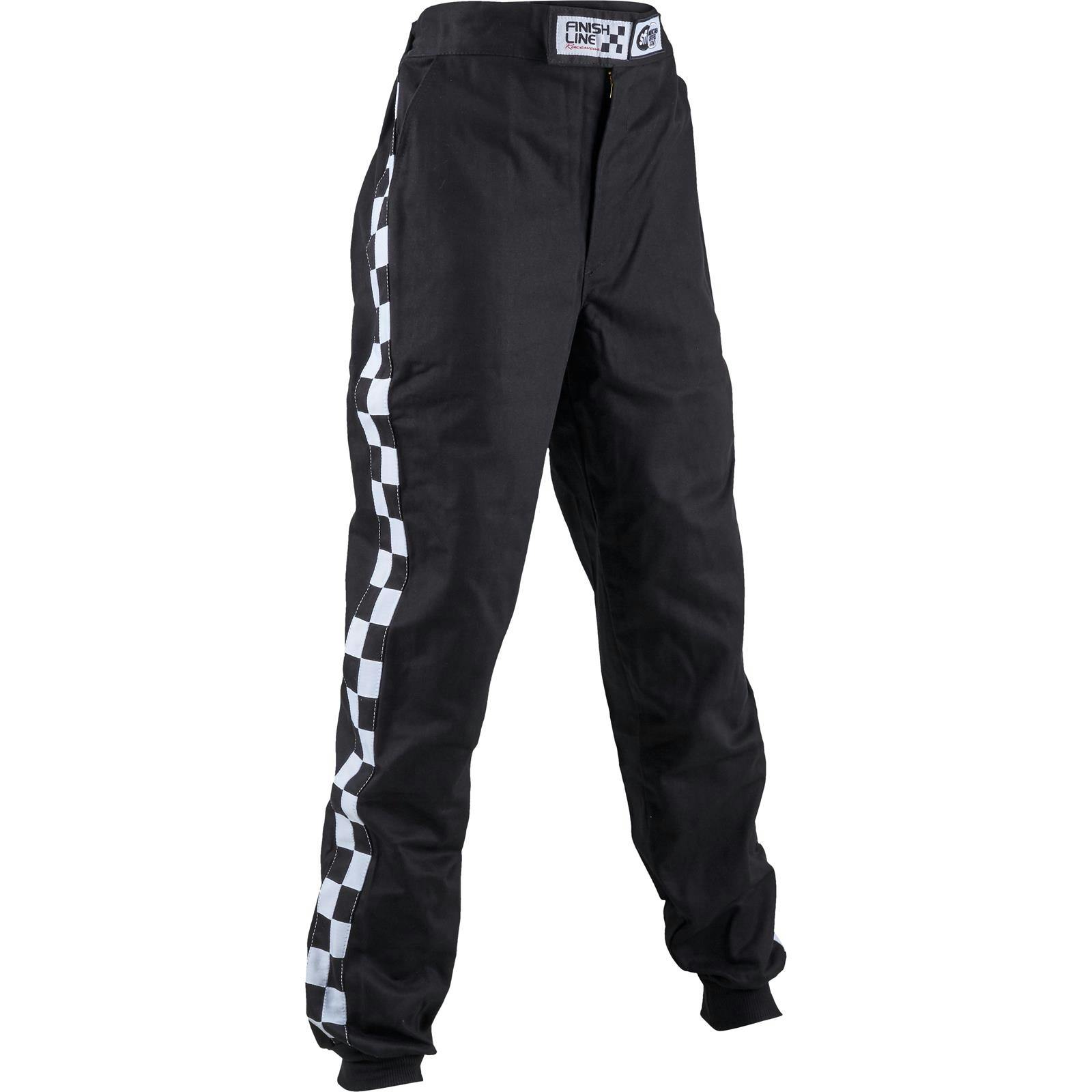 Finishline Qualifier Single Layer Racing Suit Pants SFI-1 Flame Retardant
