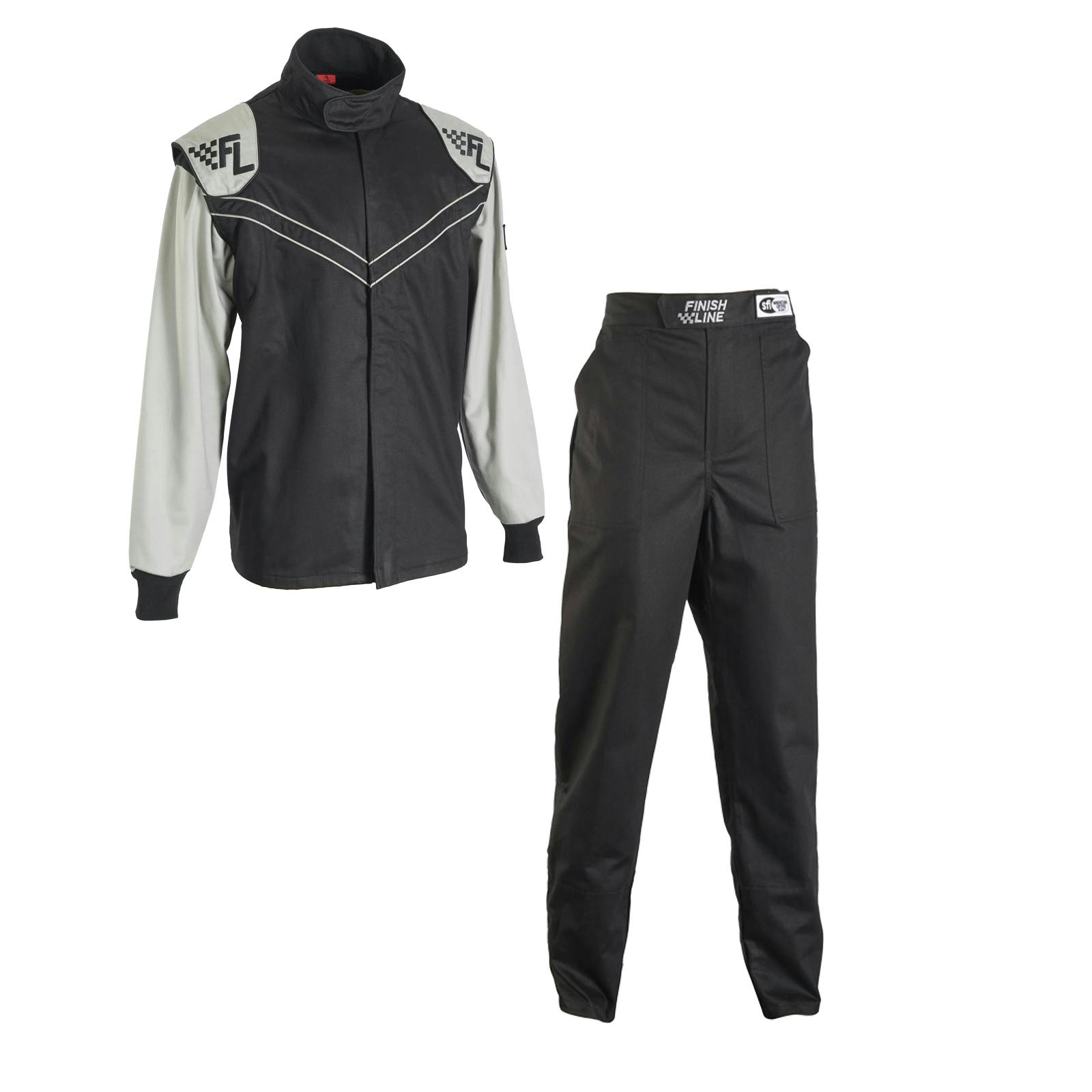 Finish Line Double-Layer SFI-5 Two-Piece Racing Suit Combo