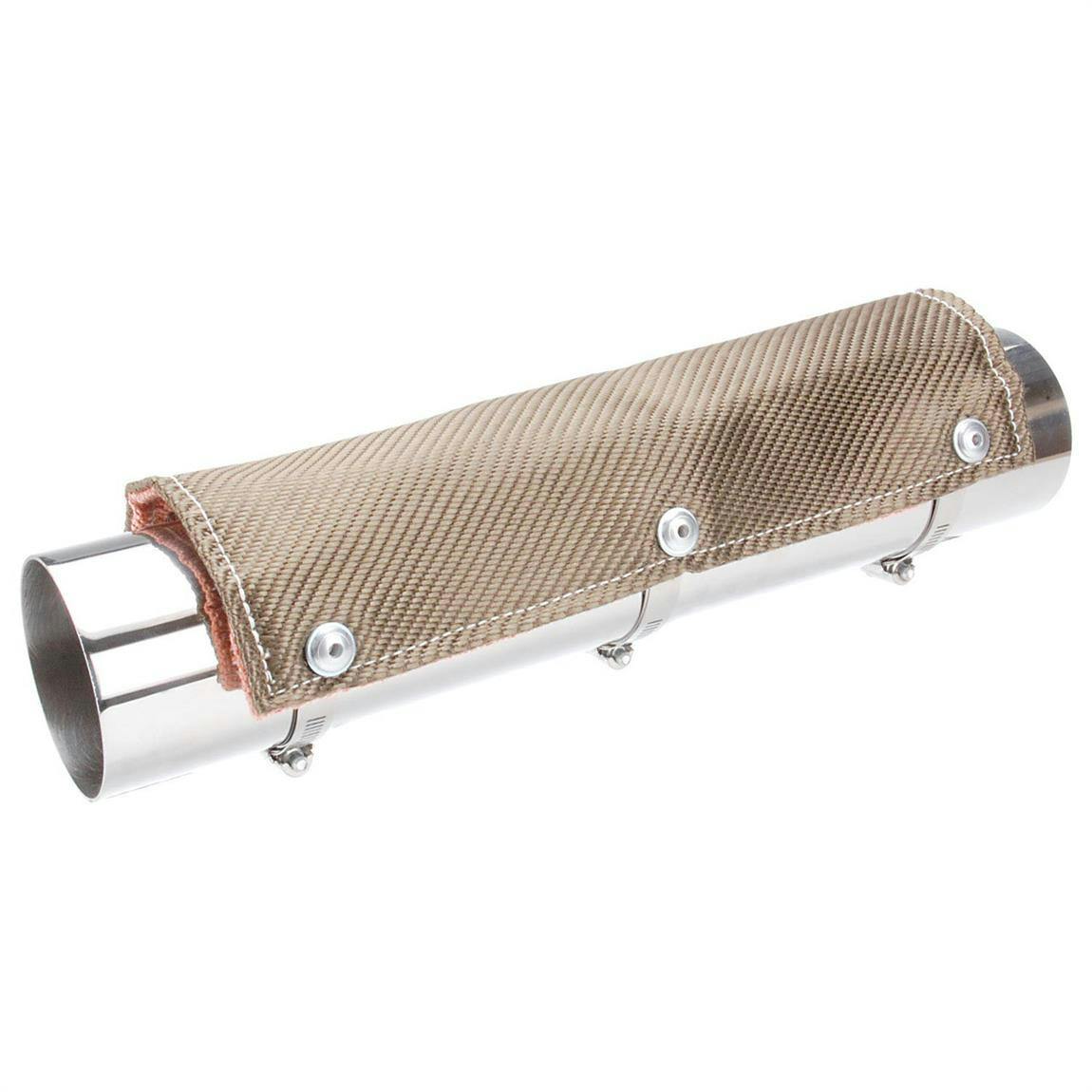 DEi 010452 Titanium Exhaust Pipe Heat Shield, 6 Inch x 3 Ft.