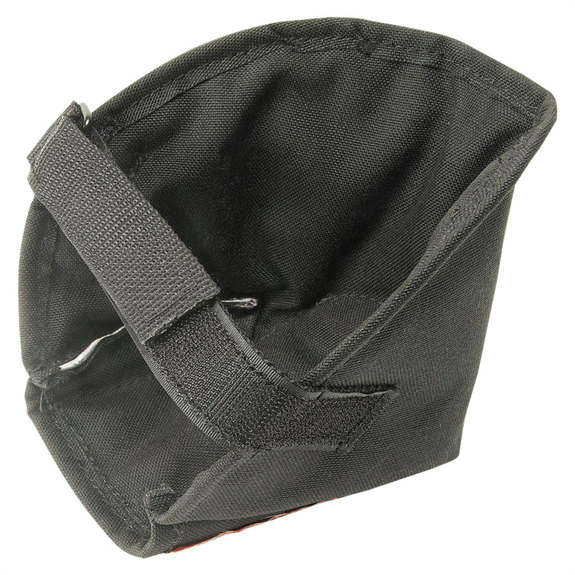 DEI 11015 Heel Protector, Black Fabric