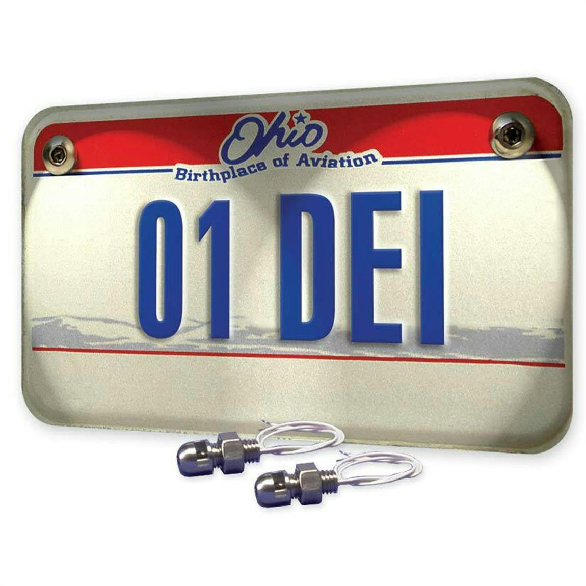 DEi 030302 LED Lite'N Boltz License Plate Lighting Kit, Dome, 2 Piece