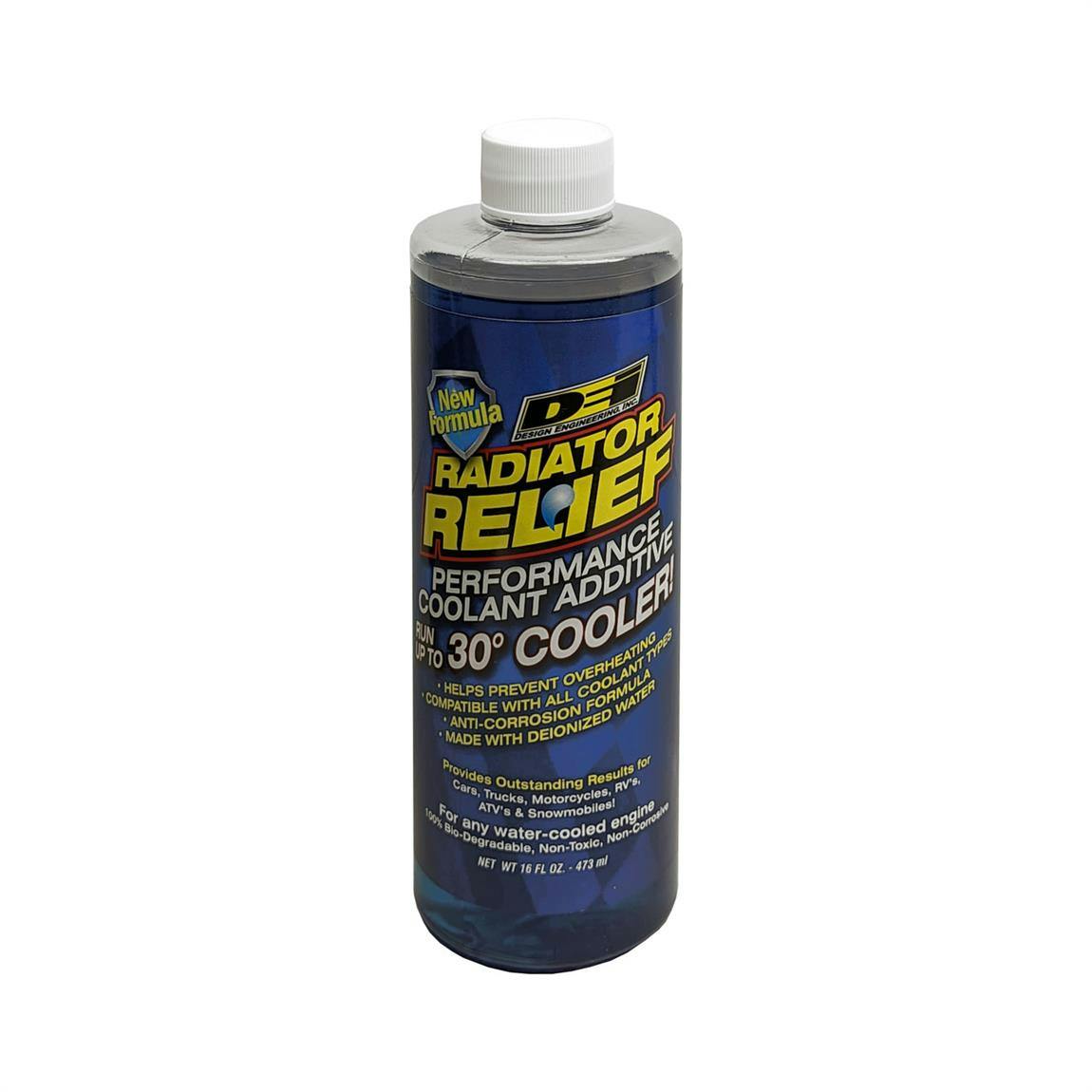 DEi 040200 Radiator Relief Coolant Additive, 16 oz. Bottle