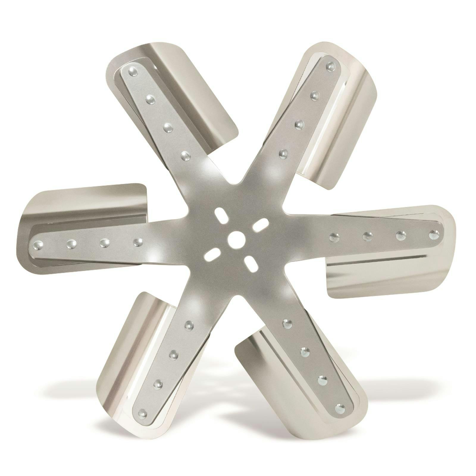 Flex-A-Lite 106278 Flex Fan, Reverse Rotation, Stainless, 18 Inch