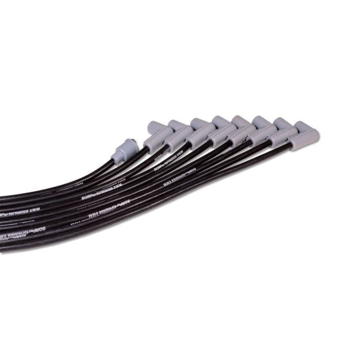 SQR Performance 126735 8mm Spark Plug Wire Set, 90 Degree Boots