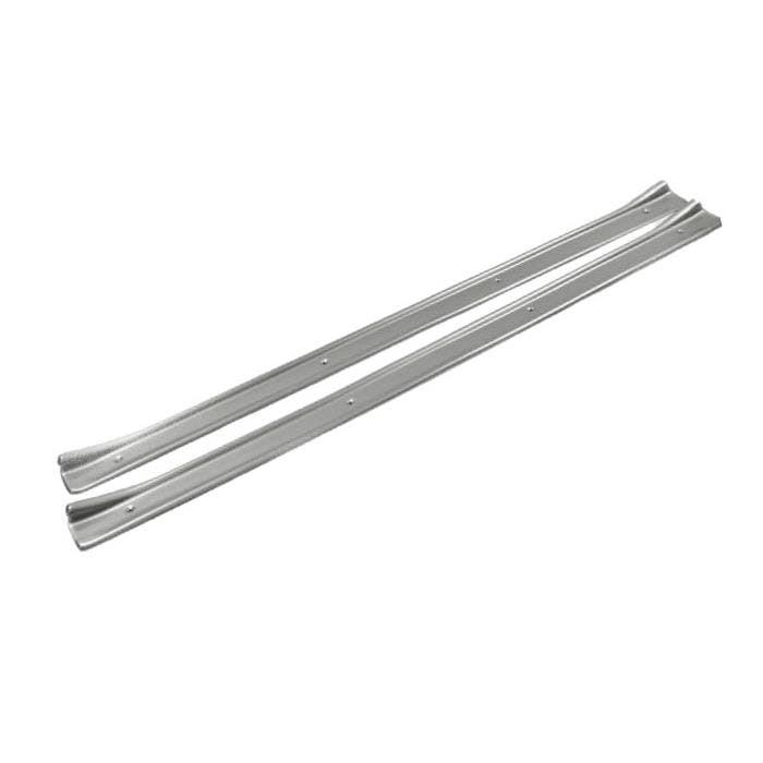 Classic Dash 110-67-6002 67-69 Camaro Door Sill Plates, Alum