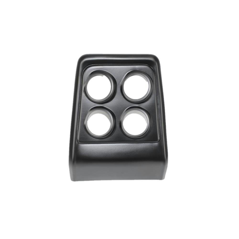 Classic Dash 101670051 67-68 Camaro 4 Hole Ctr Pnl 2-5/8 In,Blk