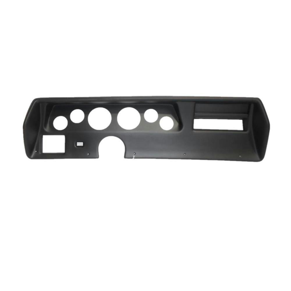 Classic Dash 104700011 70-72 Chevelle SS 6 Hole Dash Panel, Blk