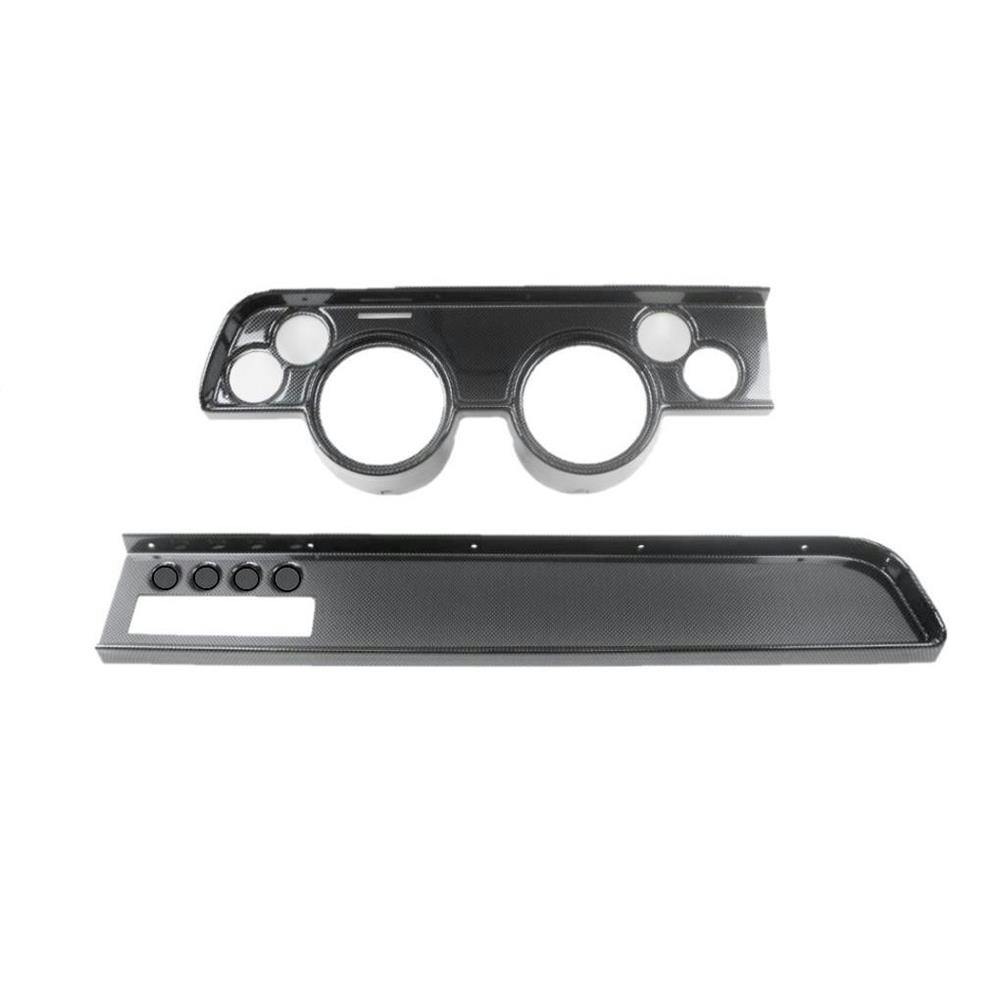 Classic Dash 616670023 1969-70 Mercury Cougar Panel, Carbon Fiber