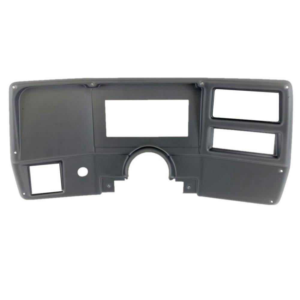 Classic Dash 130-84-54921 84-87 GM PU Holley 6.86 Dash Panel, Blk