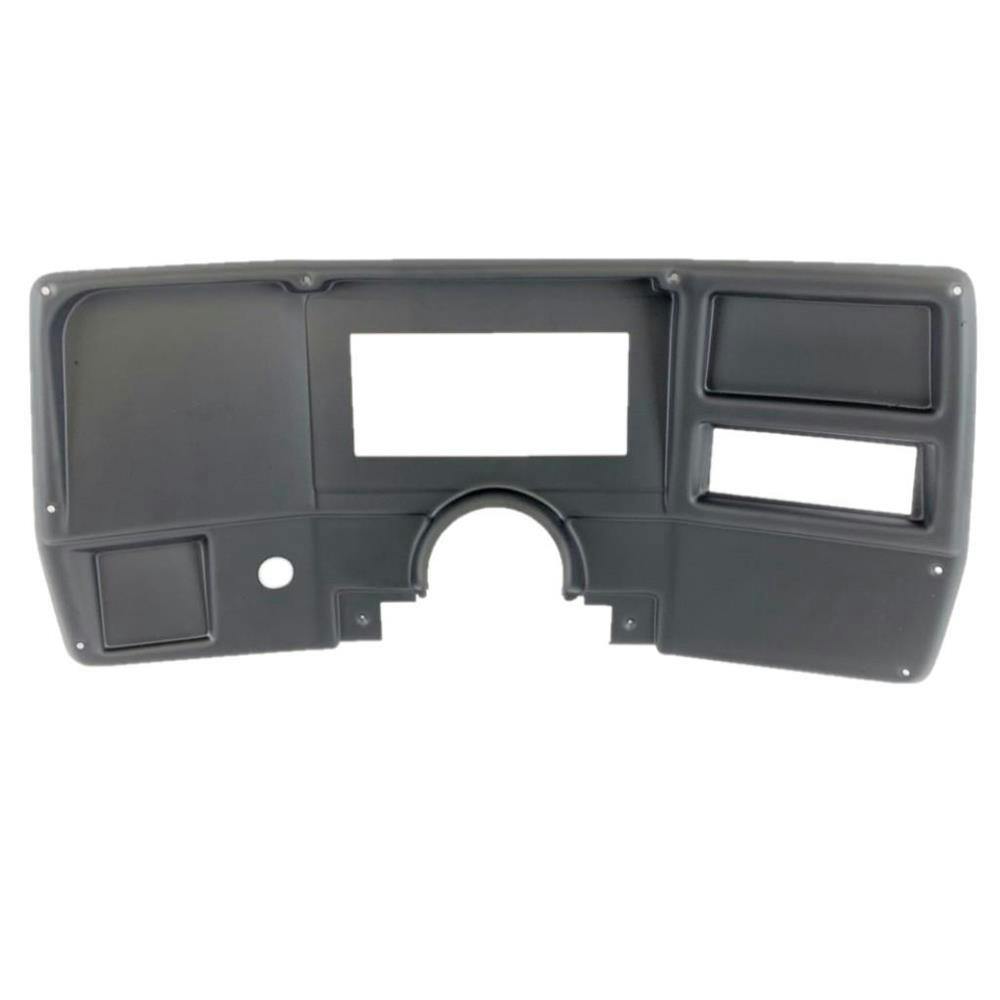 Classic Dash 130-84-N4921 84-87 GM PU Holley 6.86 Dash Panel, Blk