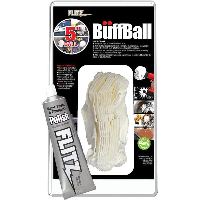 Flitz PB 101-50 Buff N Polish Ball - 5 Inch
