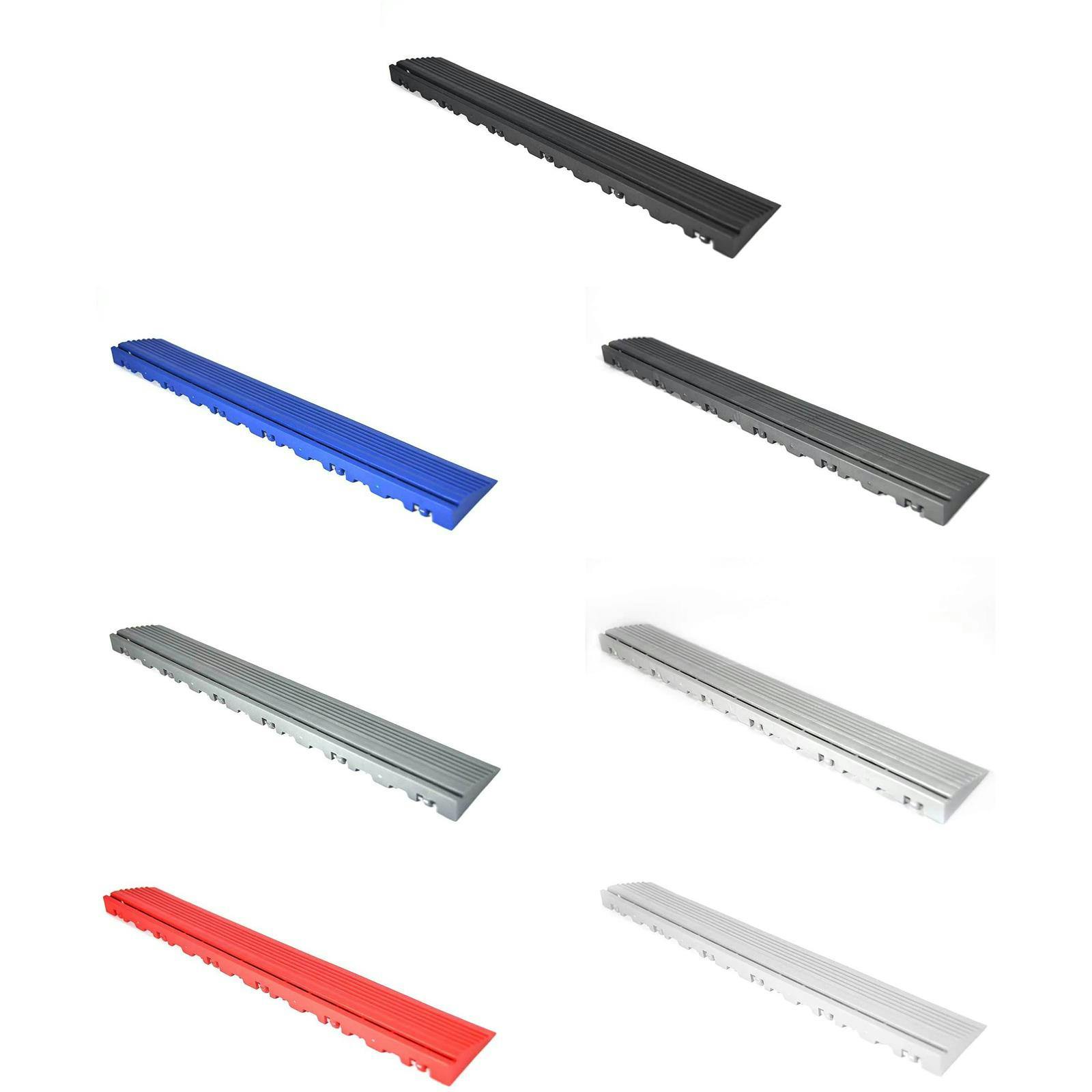 Swisstrax Pro Garage Floor Pegged Edge, Male, 15.75 In, 10 Pack