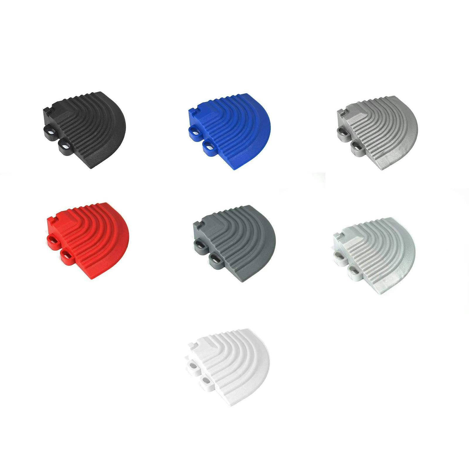 Swisstrax Pro Garage Floor Tile Corner, Single, 2.5x2.5x.75 Inch