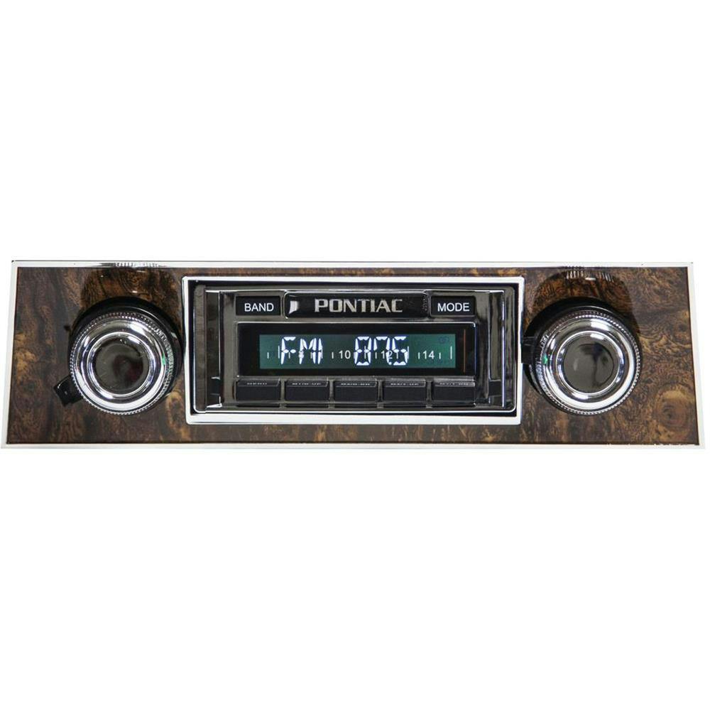 Custom Autosound CAM-CAF-630 In Dash, 1967 Pontiac Firebird