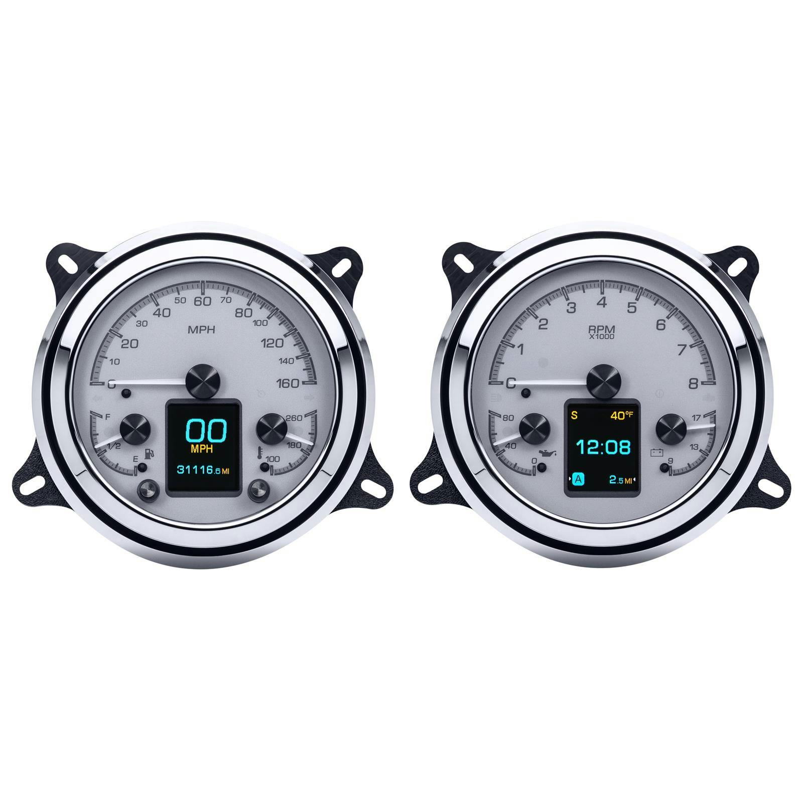 Dakota Digital HDX-47C-PU-S 47-53 Chevy Pickup HDX Instruments