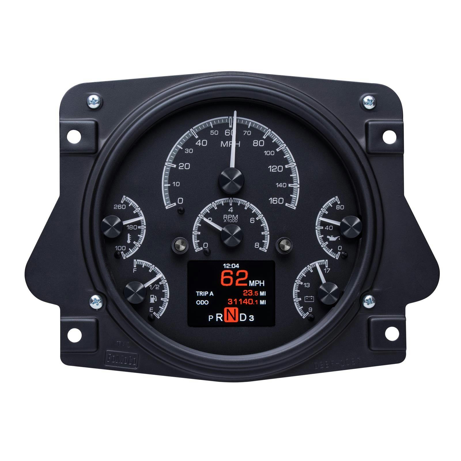 Dakota Digital HDX-66F-BRO-K 61-66 Ford Pickup HDX Instruments