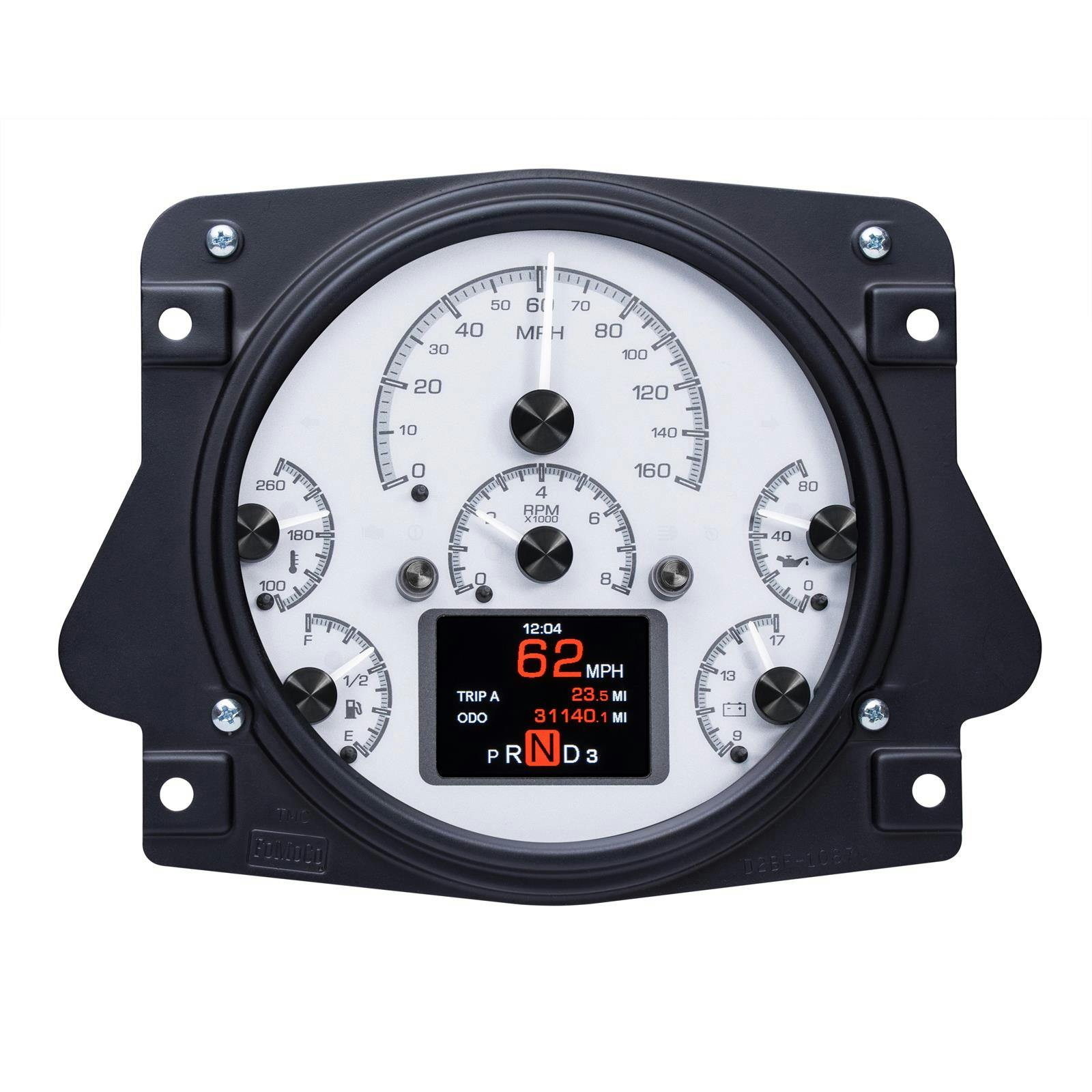 Dakota Digital HDX-66F-BRO-S 61-66 Ford Pickup HDX Instruments