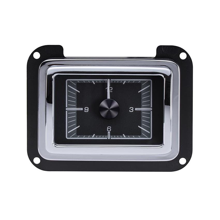 Dakota Digital HLC-40F-K 1940 Ford Car Clock for HDX, Black