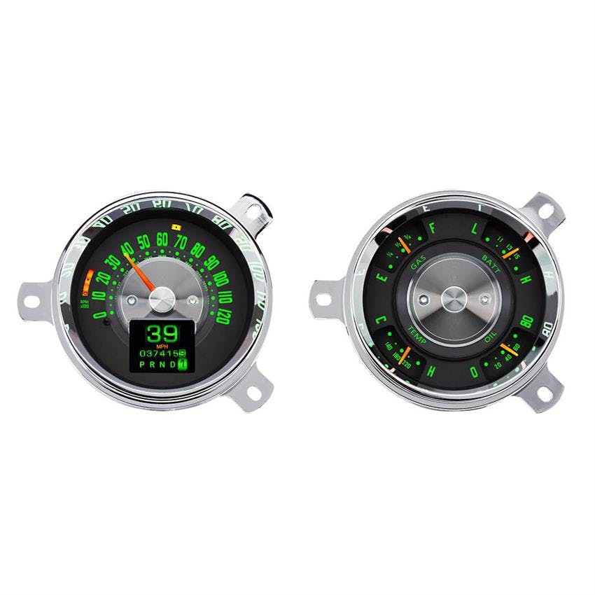 Dakota Digital MTX-51C-X 1951-52 Chevy Car RTX Instruments Metric