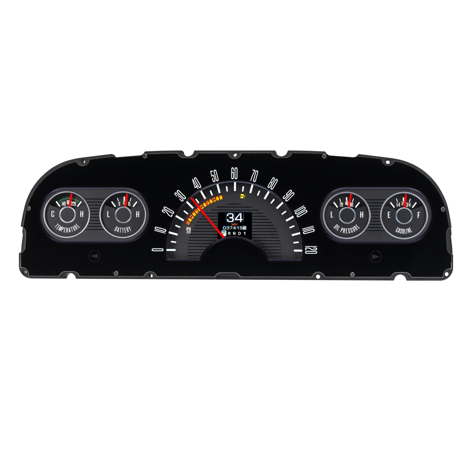 Dakota Digital RTX-60C-PU-X 1960-63 Chevy Pickup RTX Instruments