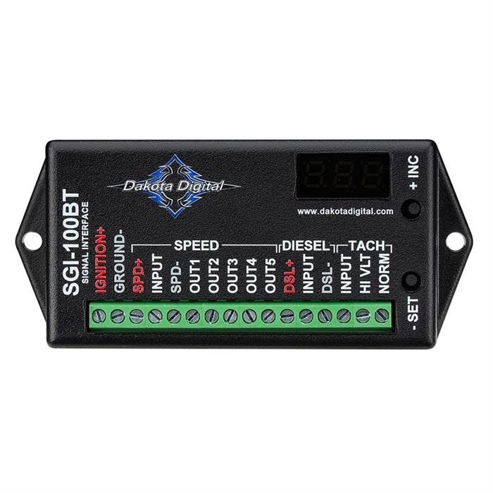 Dakota Digital SGI-100BT Universal Speedometer and Tach Interface