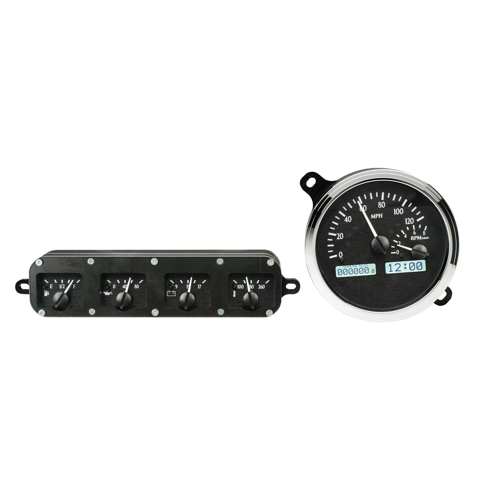 Dakota Digital VHX-42F-K-W 42-48 Ford/Mercury Car VHX Instruments
