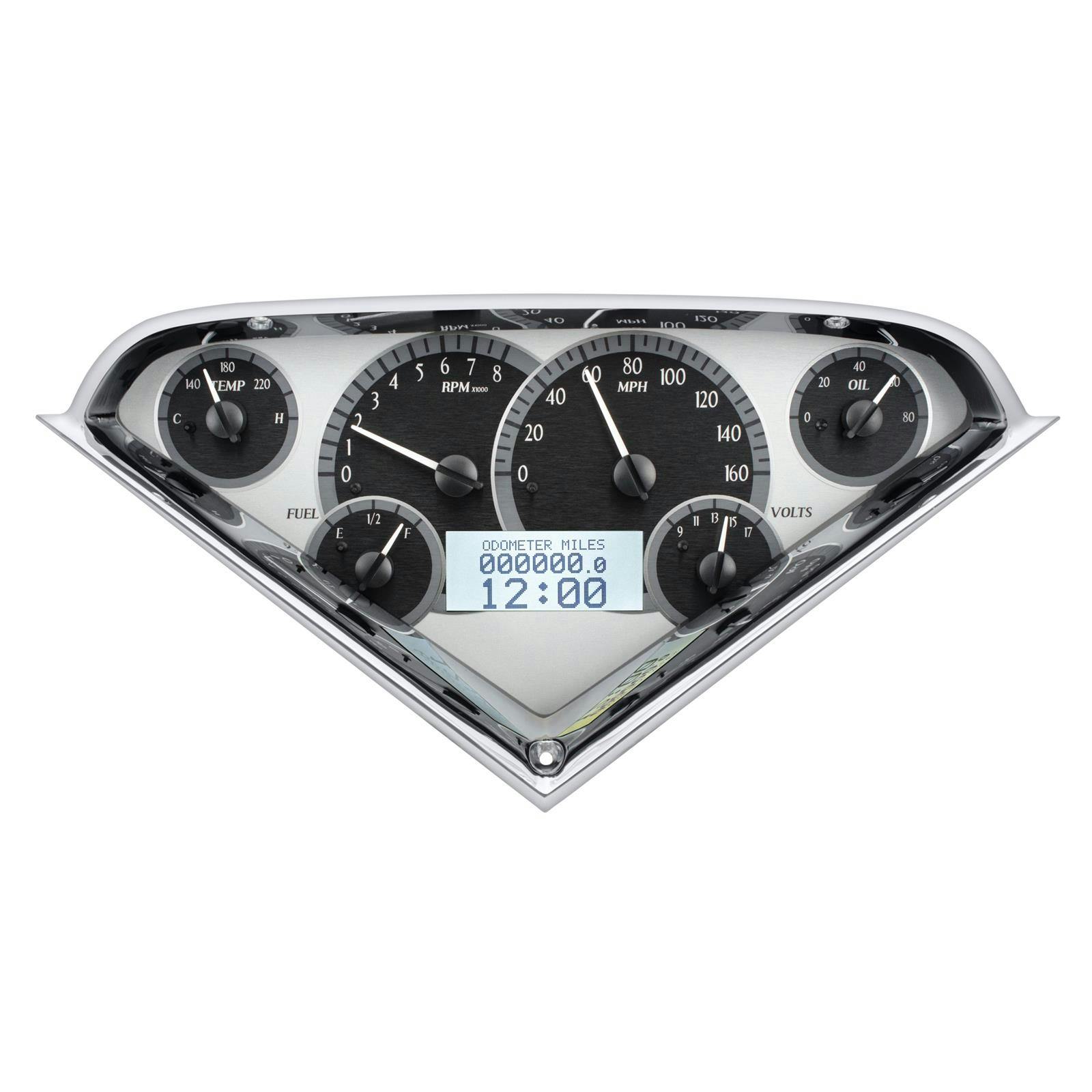 Dakota Digital VHX-55C-PU-S-W 55-59 Chevy Pickup VHX Instruments