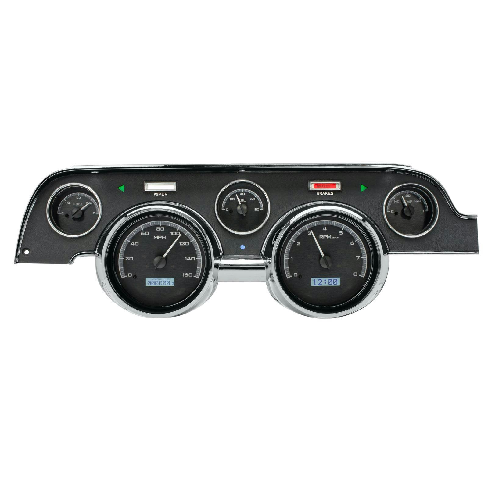 Dakota Digital VHX-67F-MUS-K-W 67-68 Ford Mustang VHX Instruments