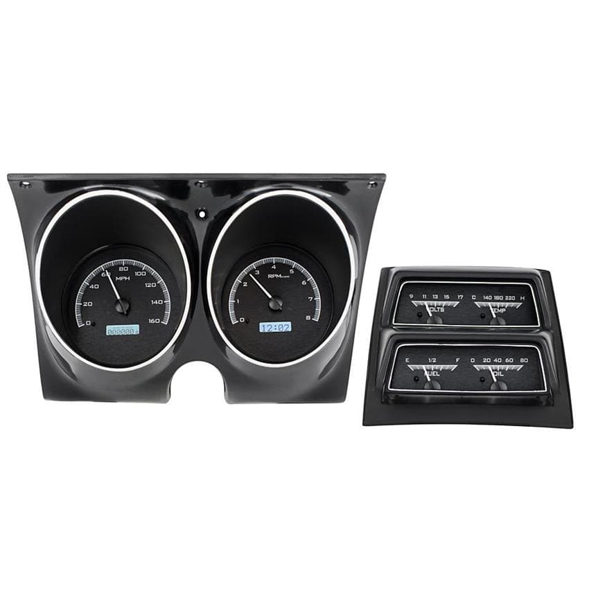 Dakota Digital VHX-68C-CAC-K-W 1968 Camaro Console Gauges