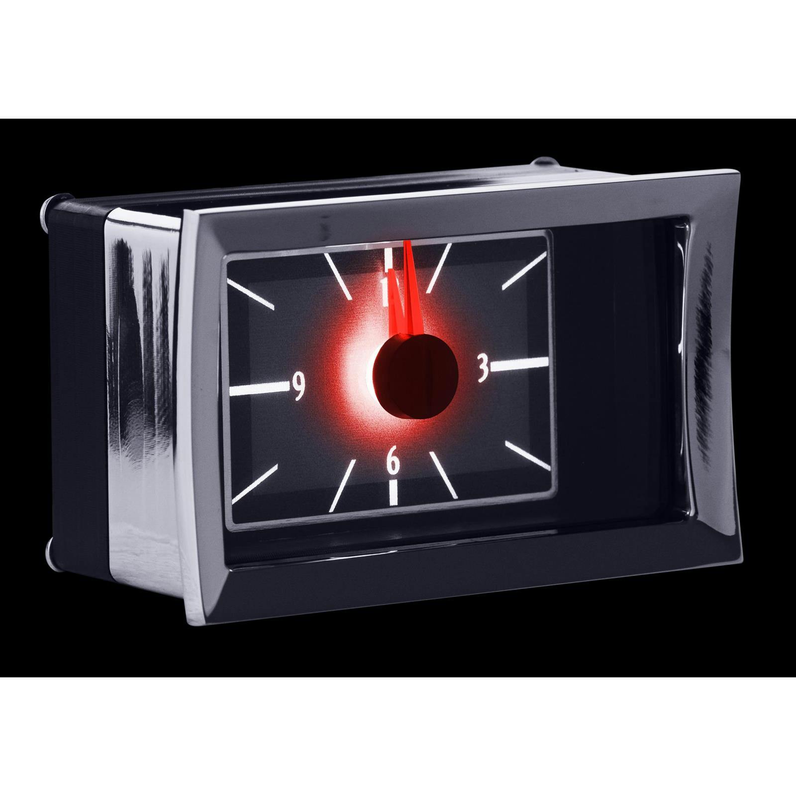 Dakota Digital VLC-57C-K-W 1957 Chevy Car Clock for VHX, Black