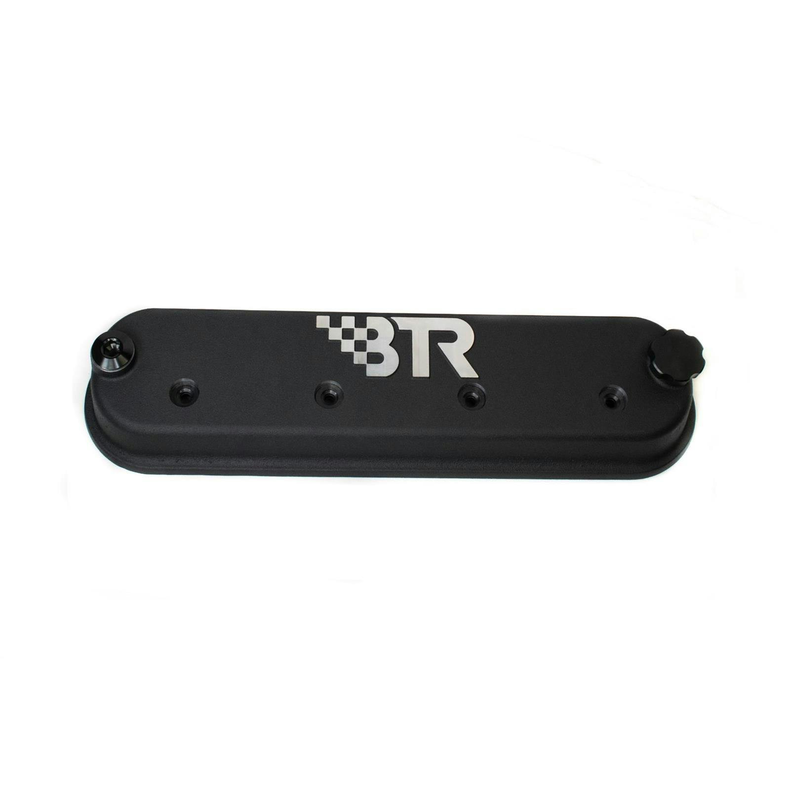 BTR VCA-01-BLK Valve Covers, Black, No Coil Mount, GM LS Engine