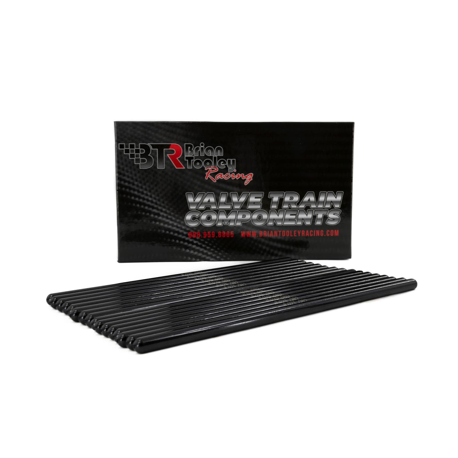 BTR PR7425343-16 Chromoly Pushrod Set, 7.425", 11/32 Diameter