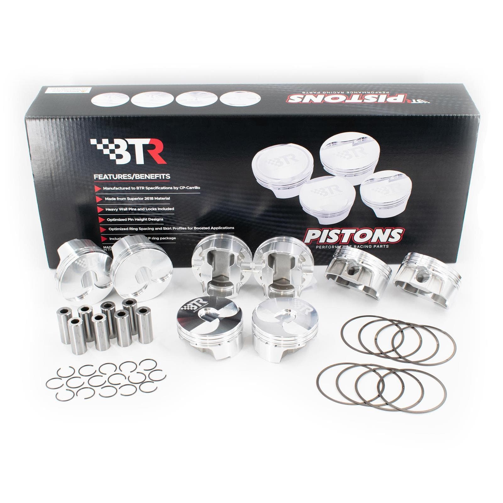 BTR BTRCP-LT40701180-DSH-8 CP Pistons Gen V LT 4.070" 6CC Dish