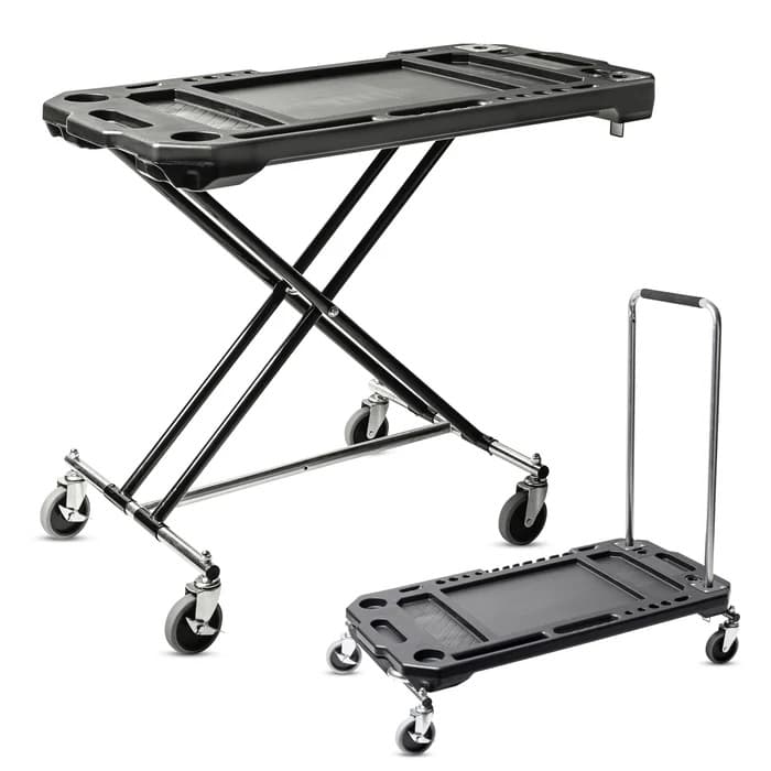 Powerbuilt 642928ECE 3-in-1 Heavy-Duty Work Table Dolly Cart