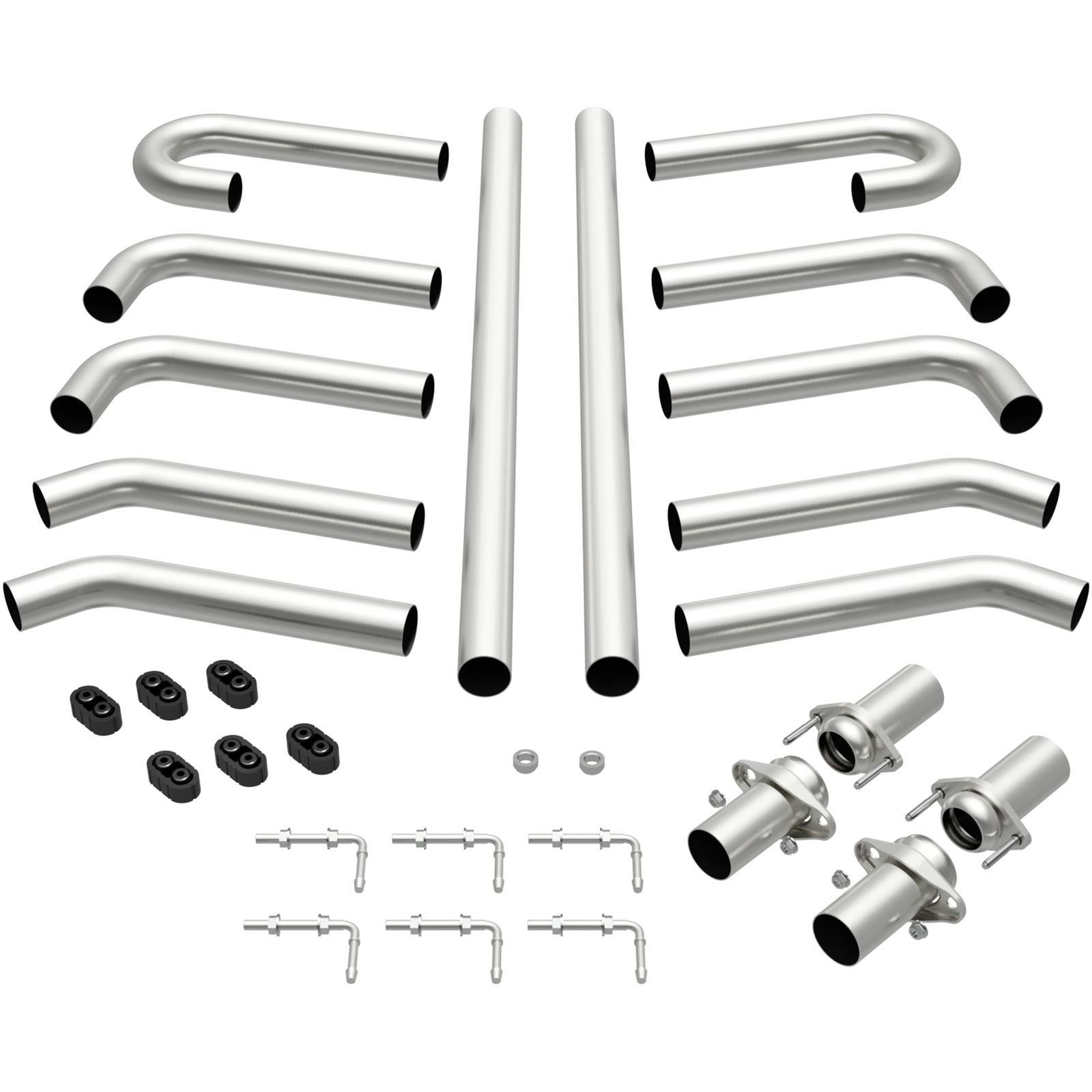 MagnaFlow 10702 2.5 Inch Stainless Custom Builder Exhaust System