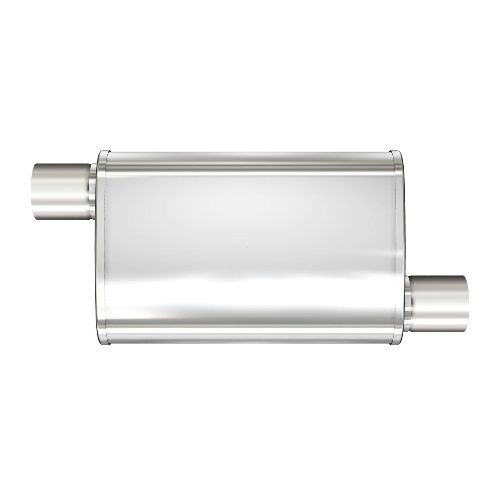 MagnaFlow 13236 4x9 Inch Oval Offset/Offset Chambered Muffler