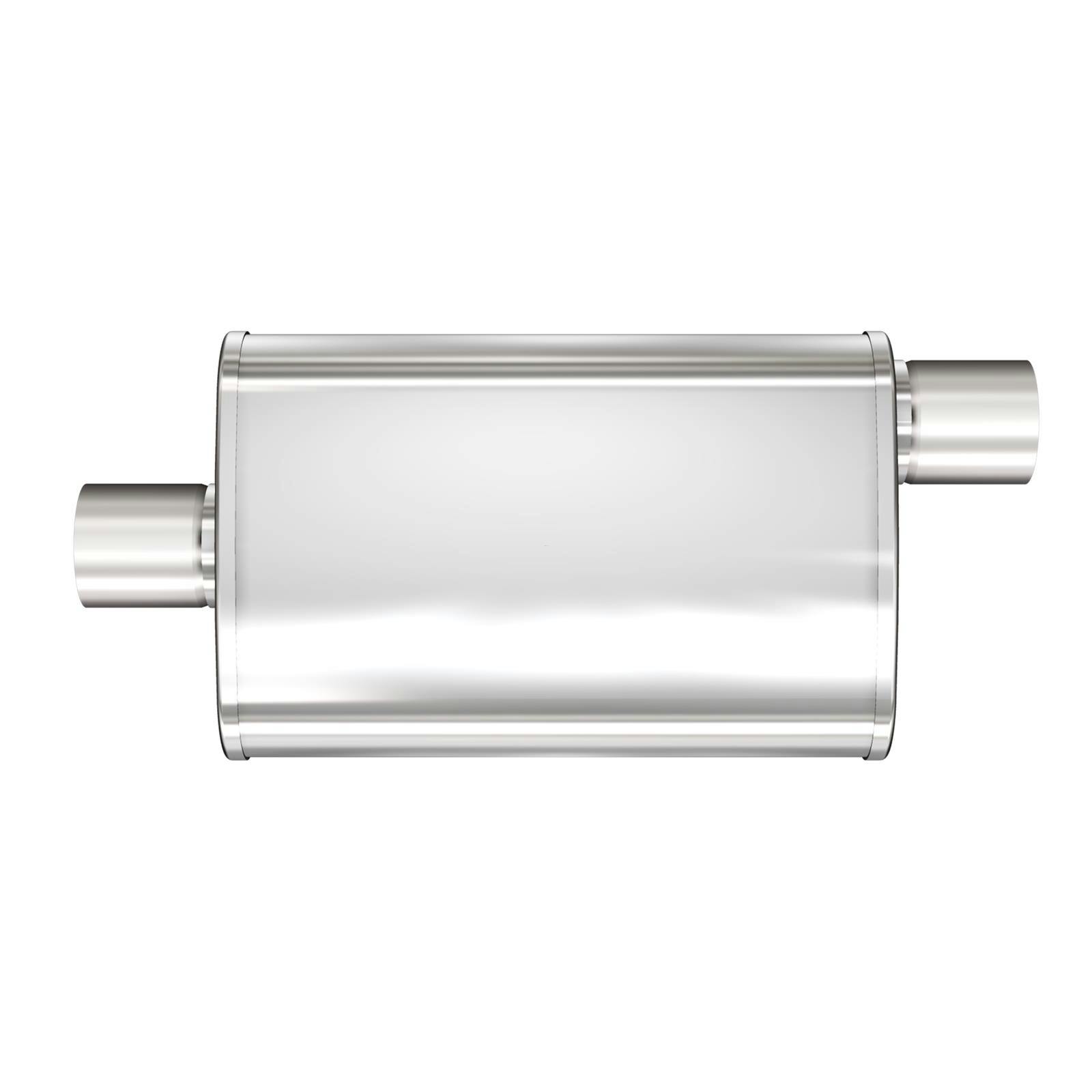 MagnaFlow 13259 4x9 Inch Oval Offset/Center Chambered Muffler