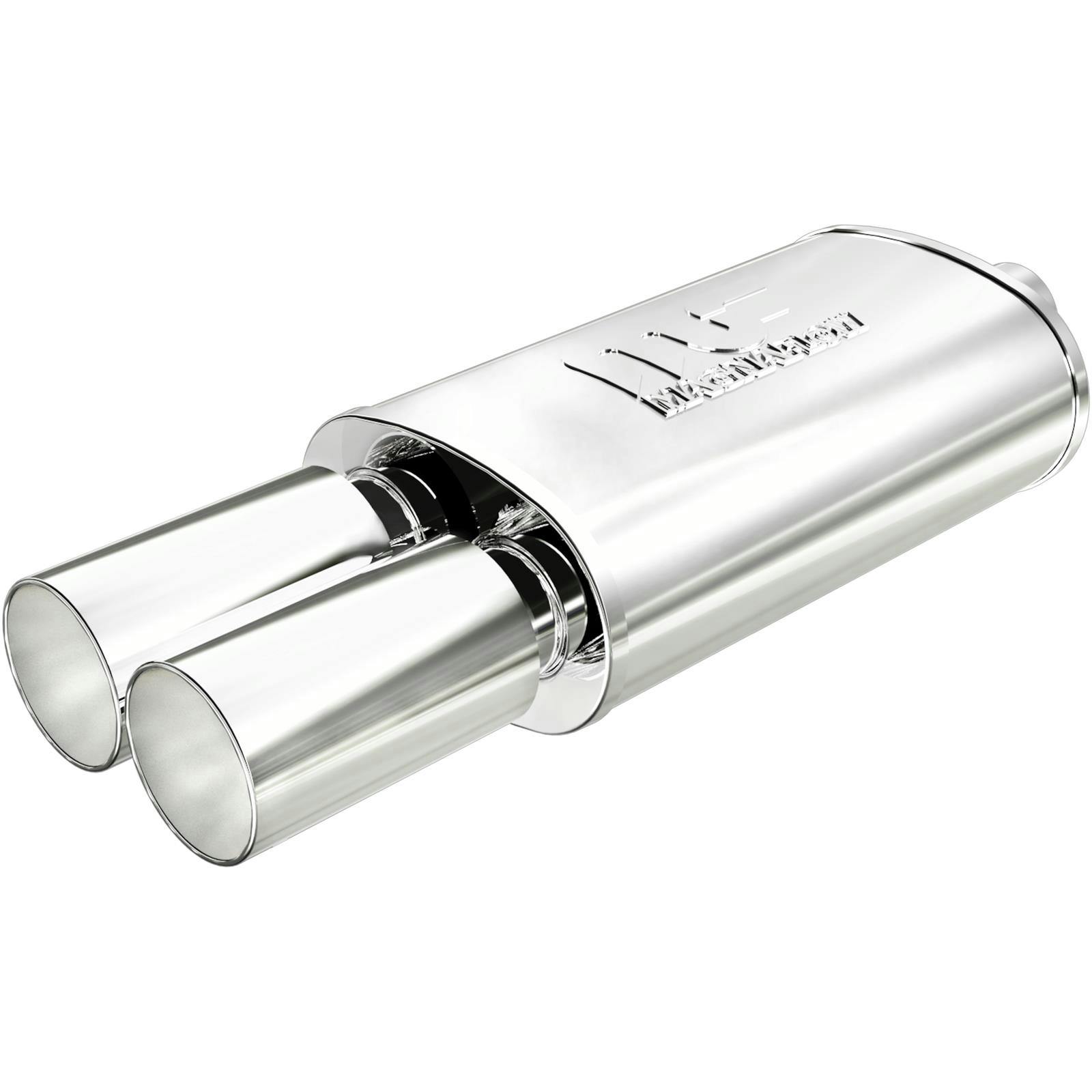 MagnaFlow 14816 5x8 Inch Oval Center/Dual Stainless Muffler