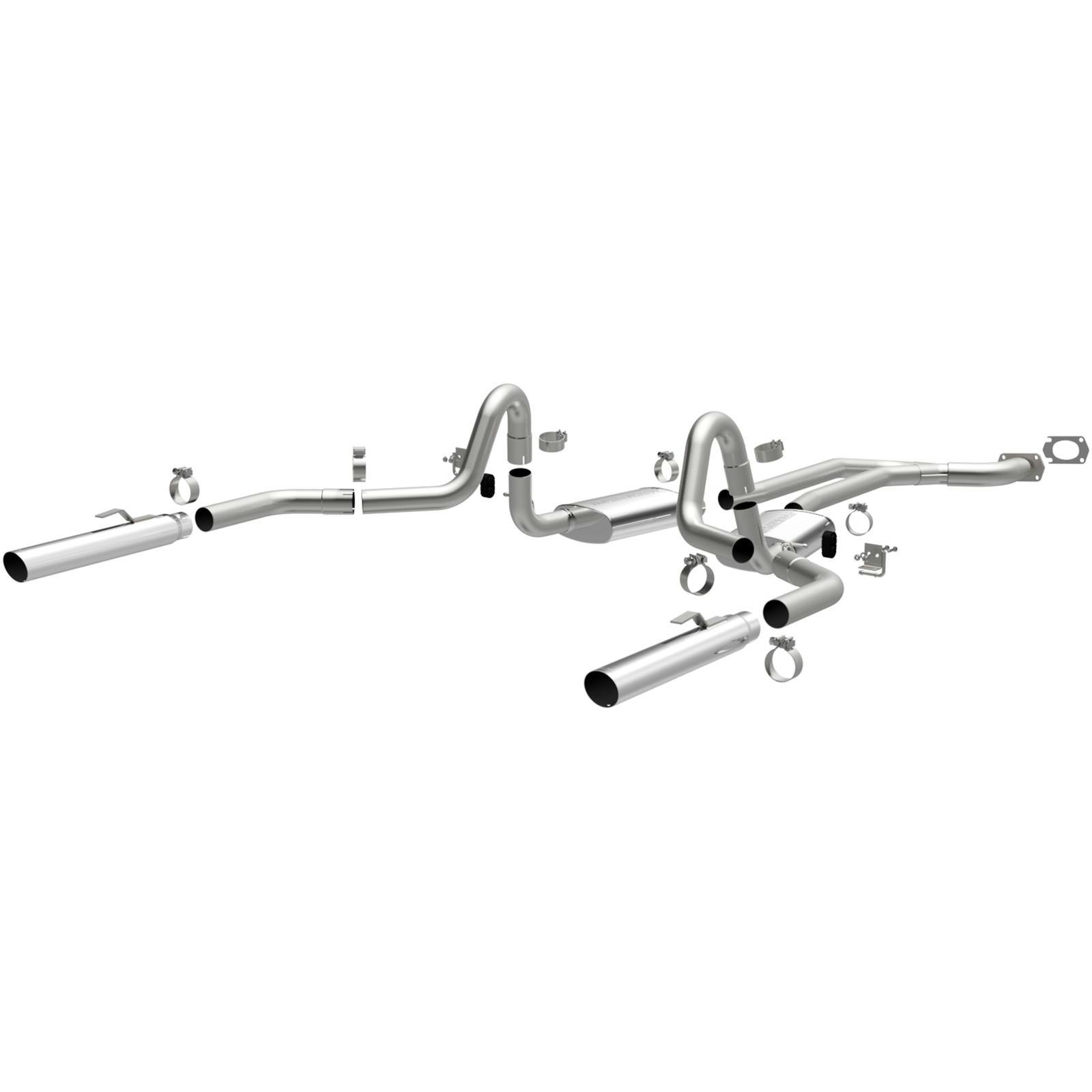 MagnaFlow 15147 Street Stainless Cat-Back Exhaust System