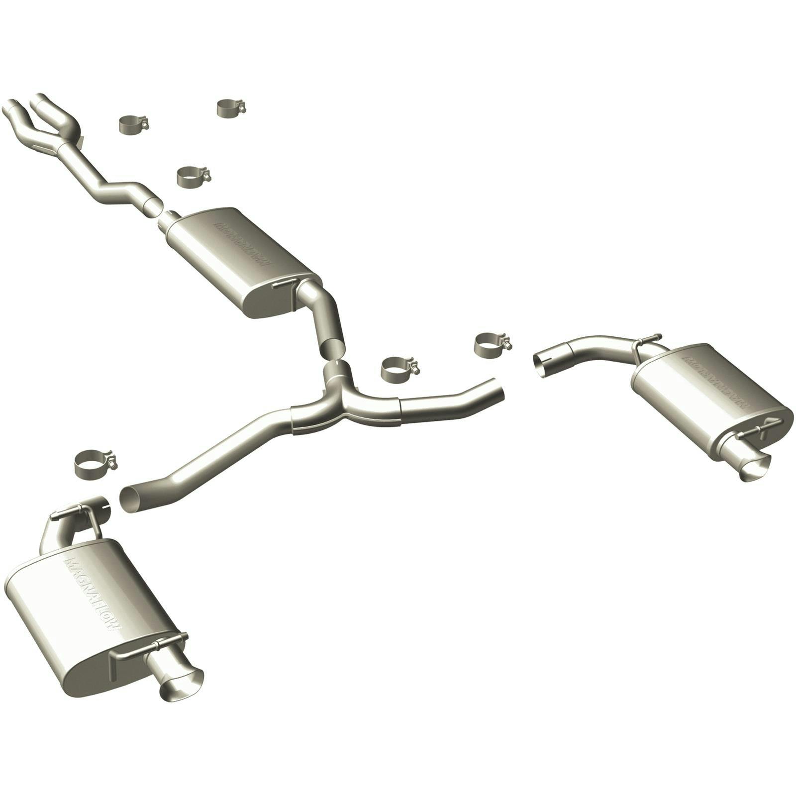 MagnaFlow 15492 Street Stainless Cat-Back Exhaust System