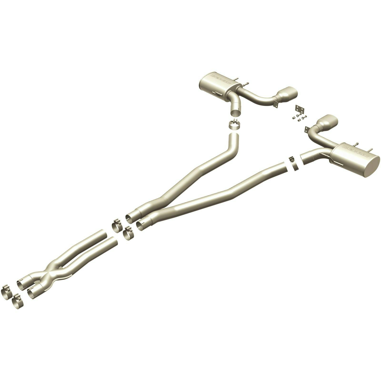 MagnaFlow 15496 Street Stainless Cat-Back Exhaust System