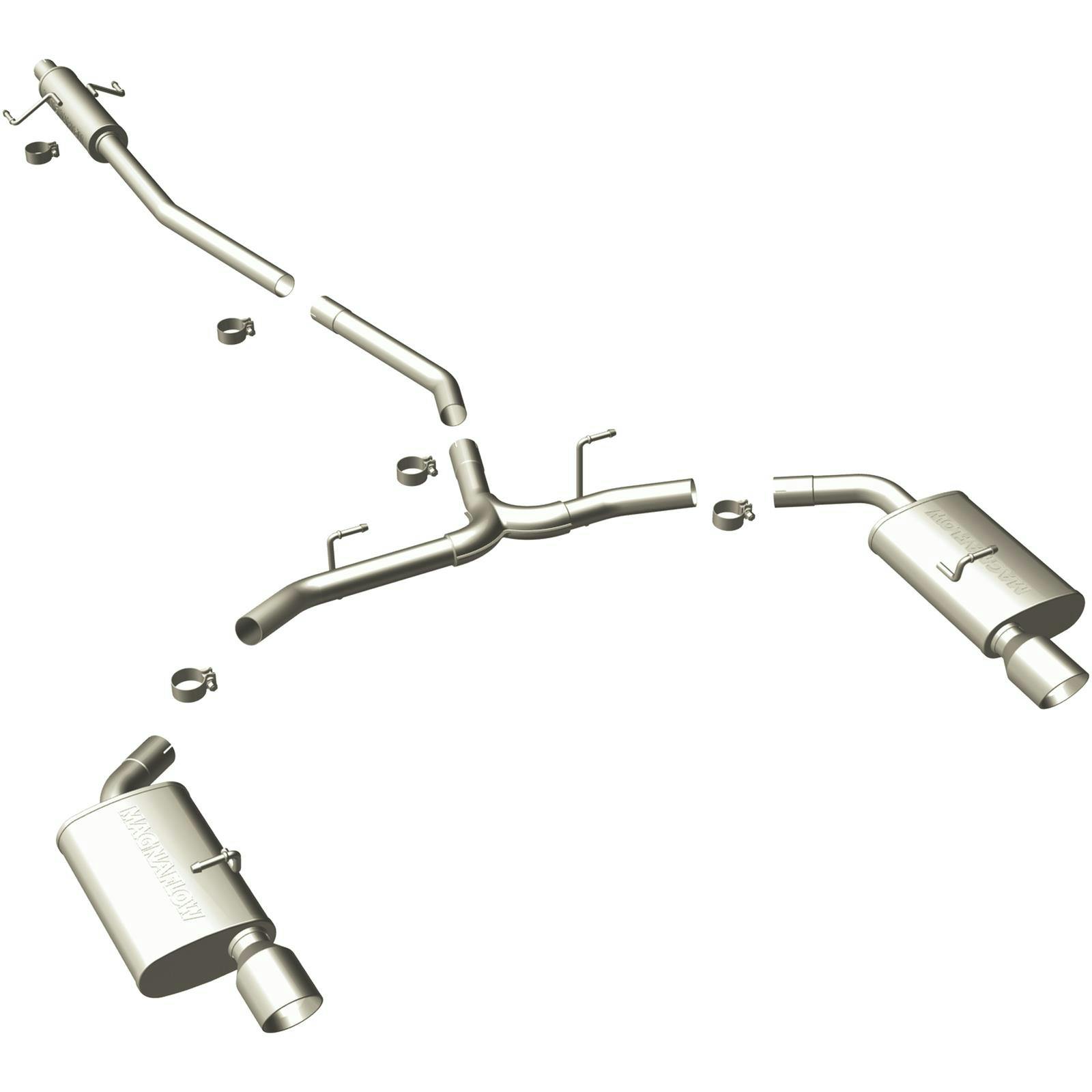 MagnaFlow 15552 Street Stainless Cat-Back Exhaust System