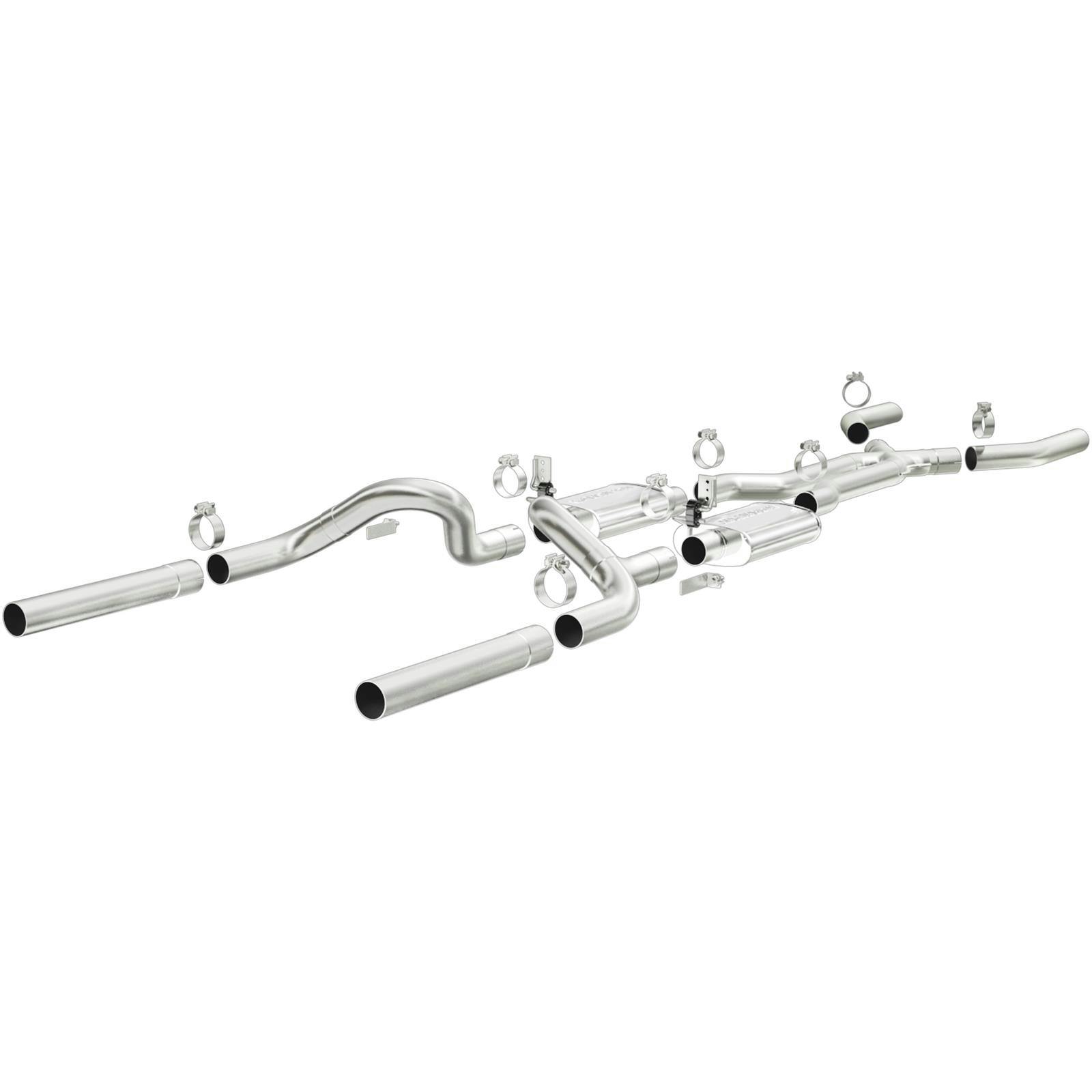 MagnaFlow 15817 Street Stainless Crossmember-Back Exhaust System