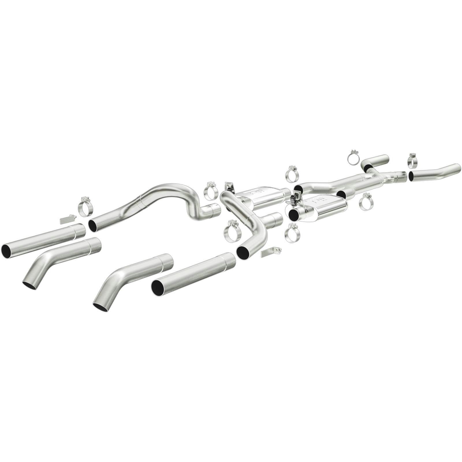 MagnaFlow 15819 Street Stainless Crossmember-Back Exhaust System