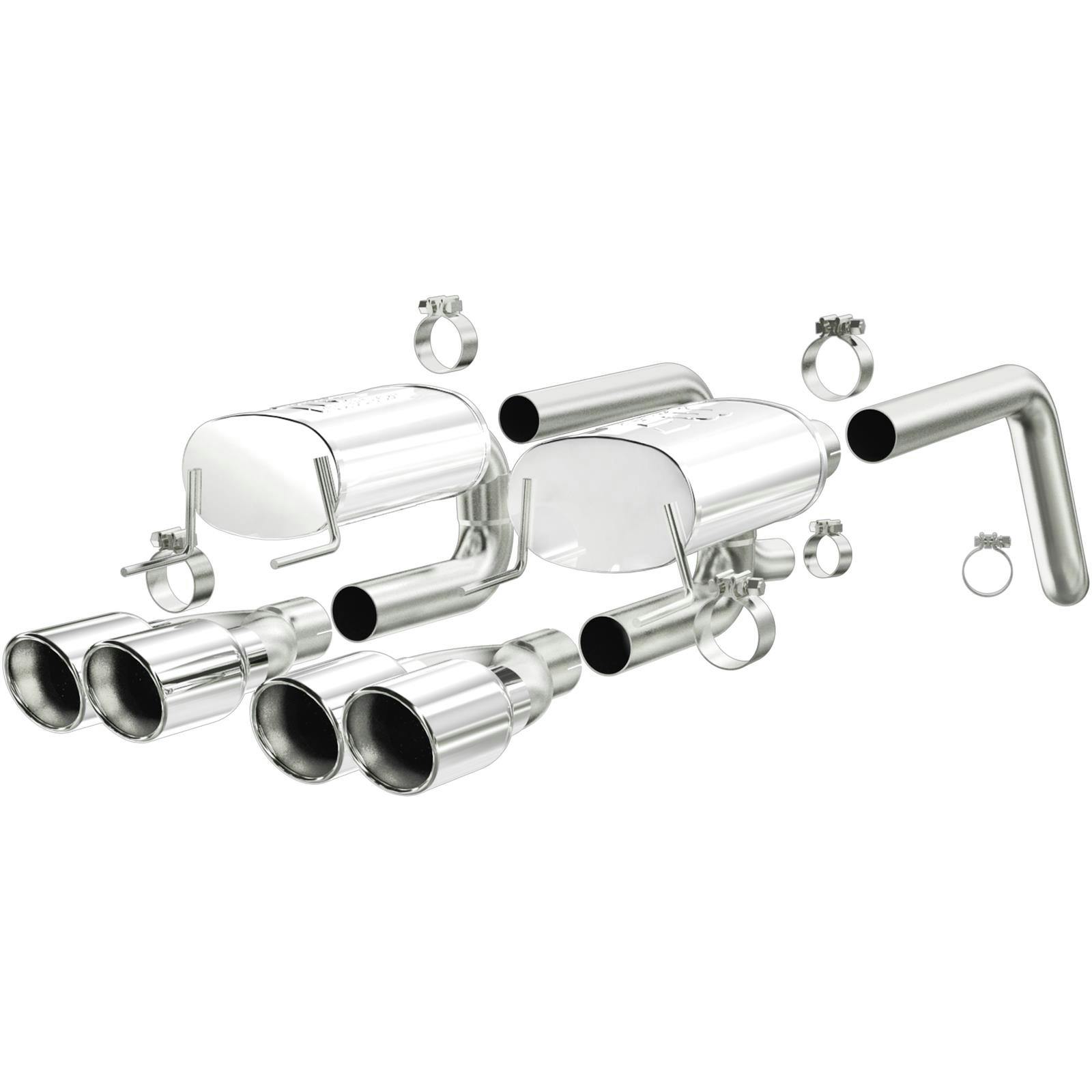 MagnaFlow 15886 Street Stainless Axle-Back Exhaust System
