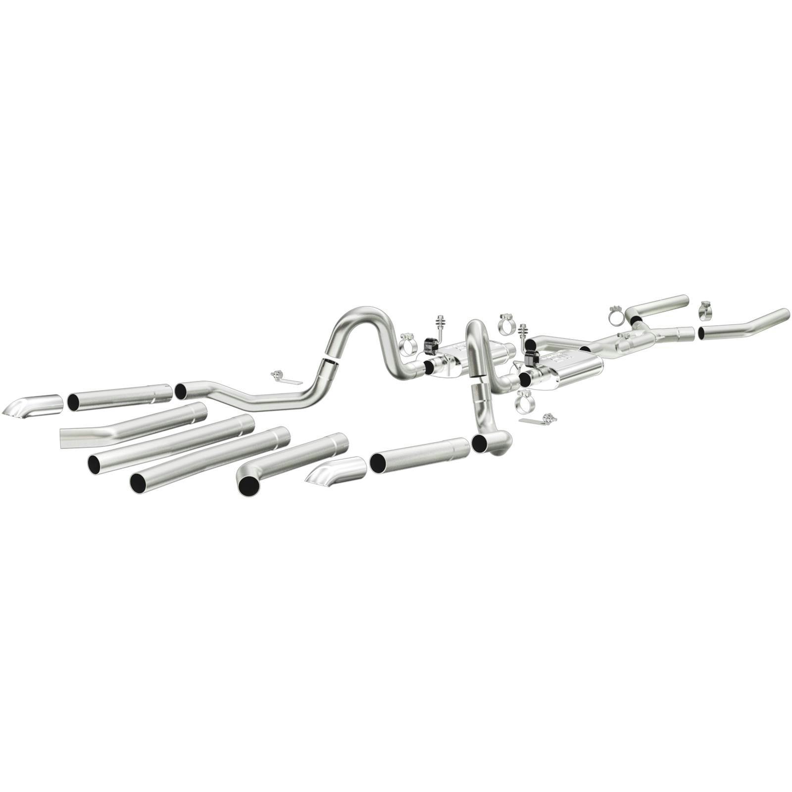 MagnaFlow 15893 Street Stainless Crossmember-Back Exhaust System