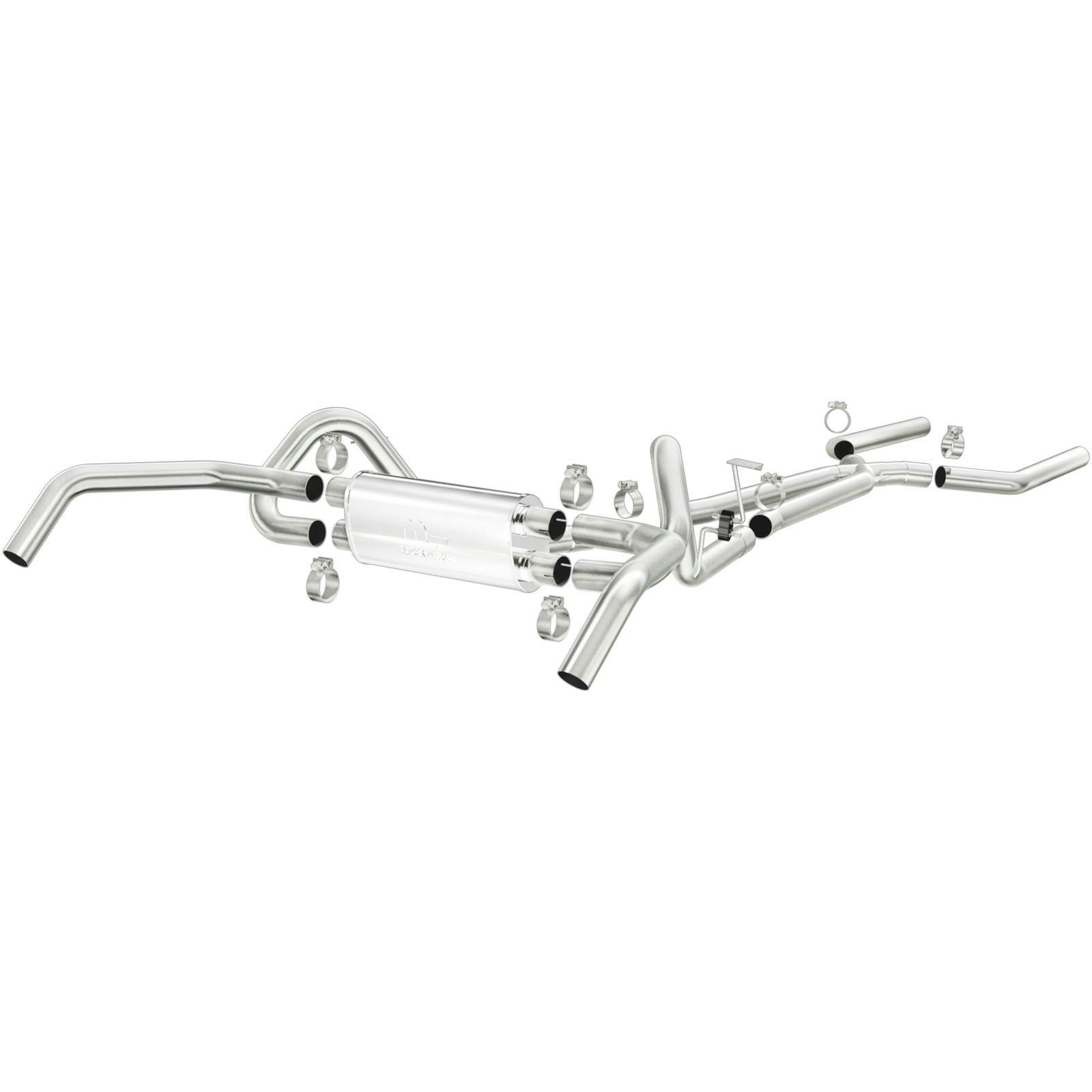 MagnaFlow 15895 Street Stainless Crossmember-Back Exhaust System