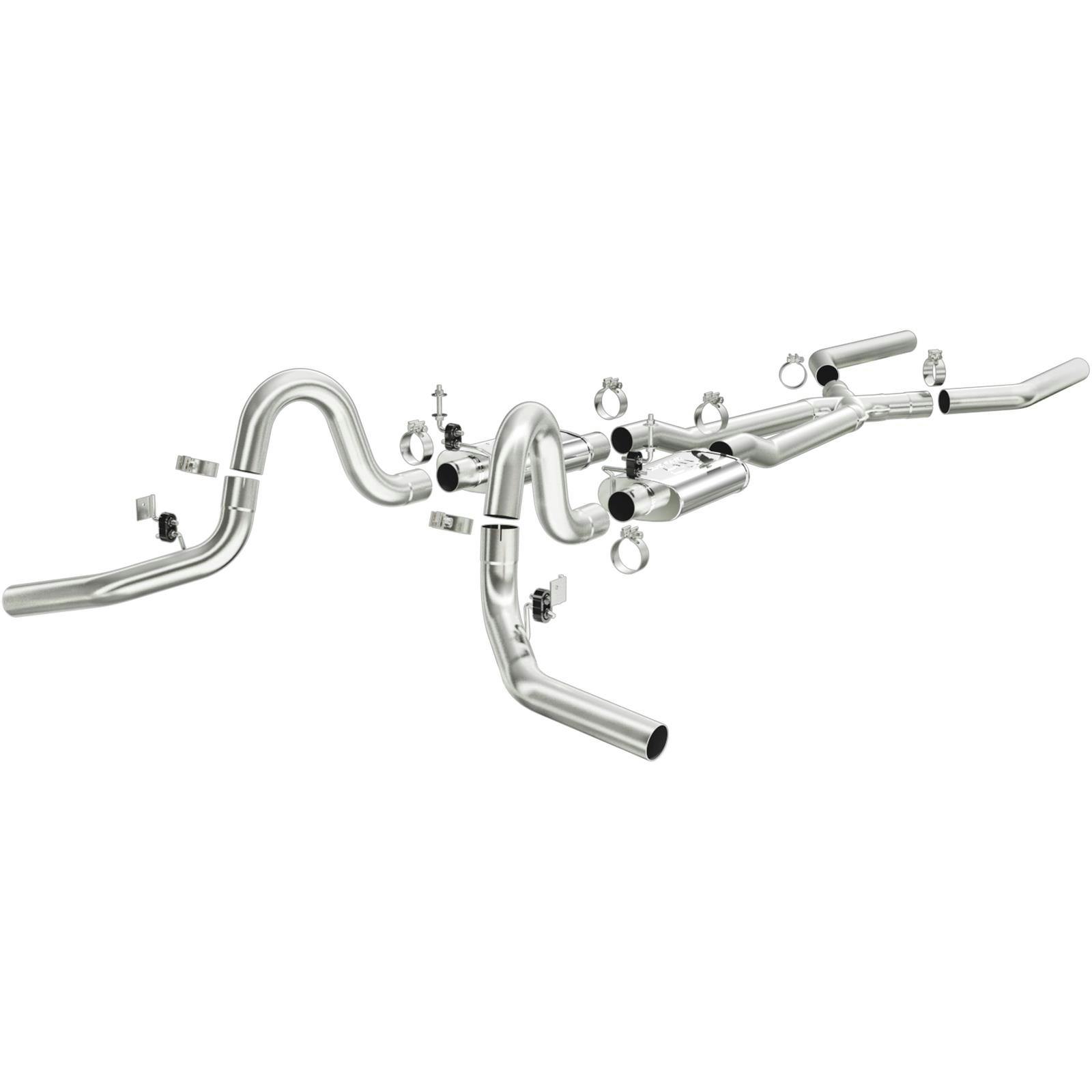 MagnaFlow 15897 Street Stainless Crossmember-Back Exhaust System
