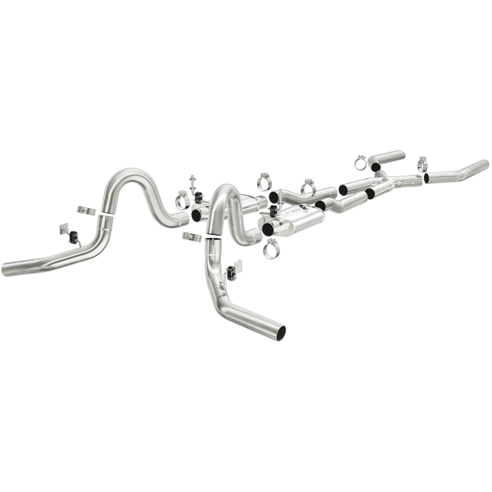 MagnaFlow 15898 Street Stainless Crossmember-Back Exhaust System